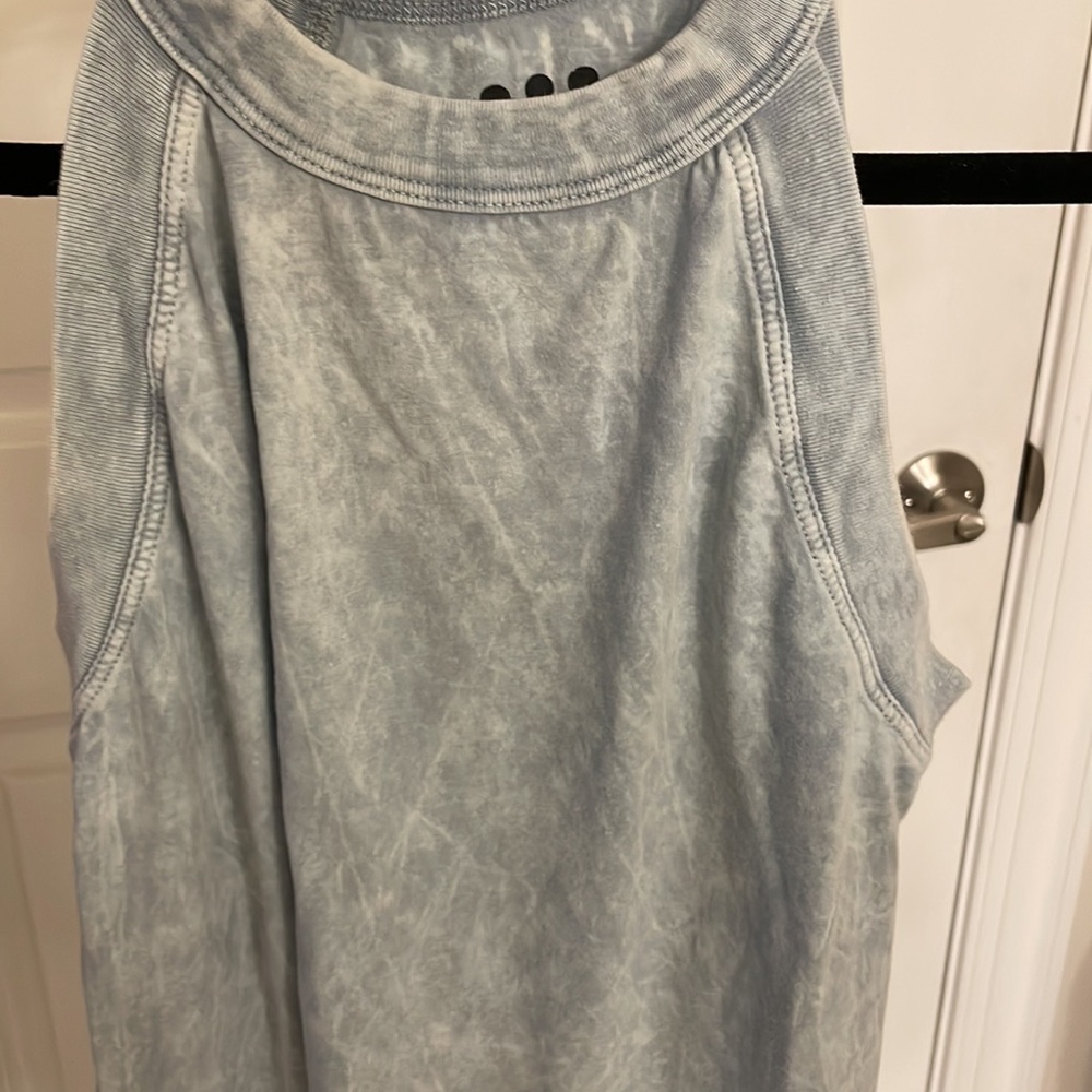 Marble Blue Tank Dress - Picture 3 of 3